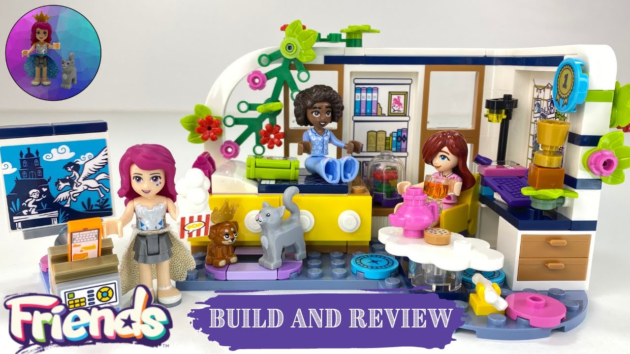 Lego Friends Aliya's Room Build and Review