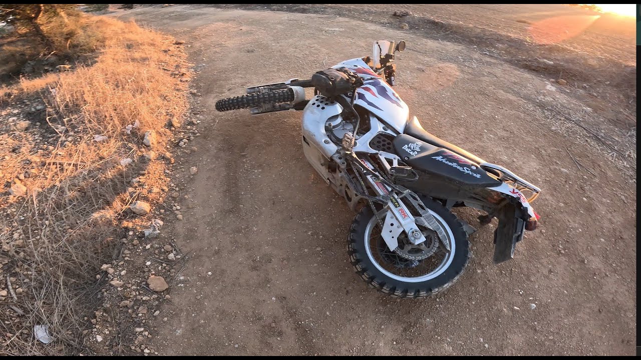 I dropped my Africa Twin on a thrilling ride past the Sunset and into the Dark Night