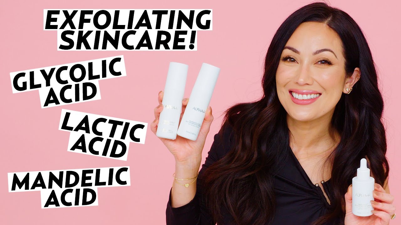My Favorite Exfoliating Skincare Ingredients: Glycolic, Lactic, & Mandelic Acid! | Susan Yara