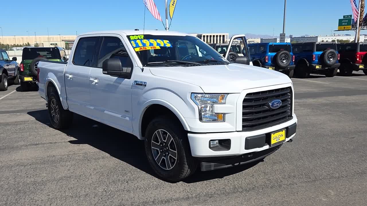 2017 FORD F-150 XLT 4WD SUPERCREW 5.5 BOX Las Vegas, Centennial Hills, Henderson, St George, Ki...