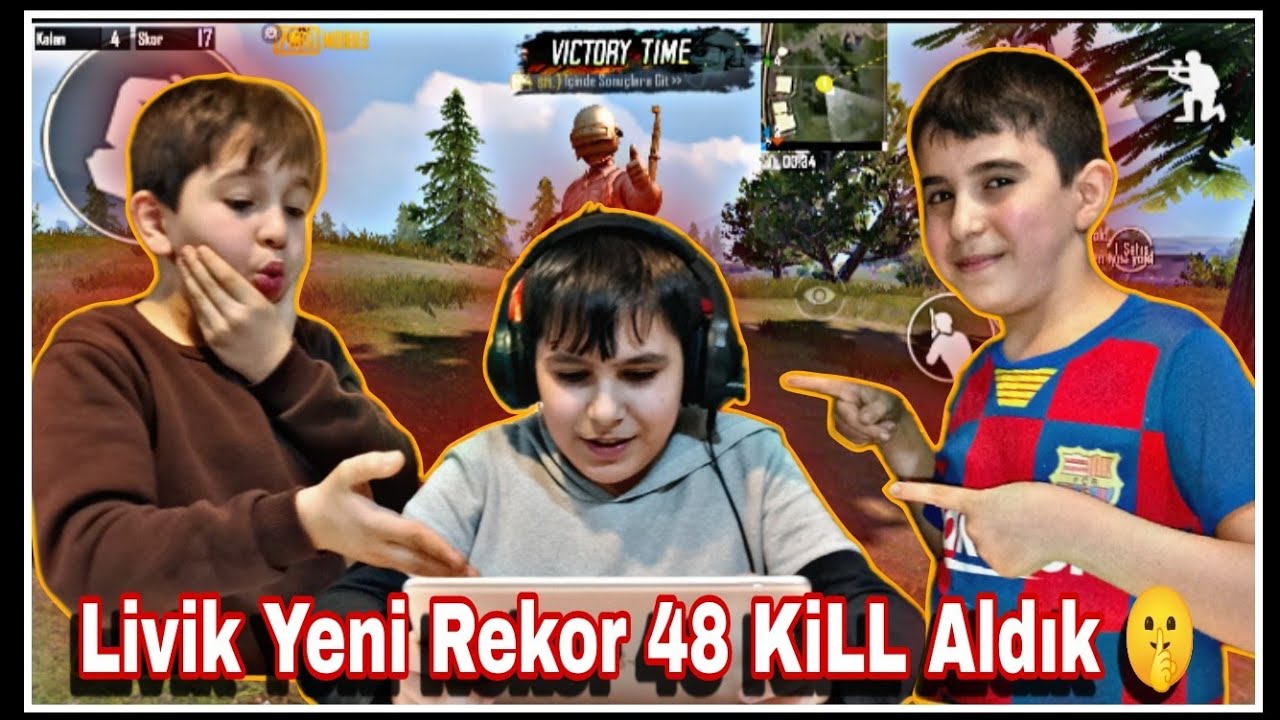 Livik Yeni Bir Rekor 48 KiLL Aldık pubg Mobile 😱🤫🔥