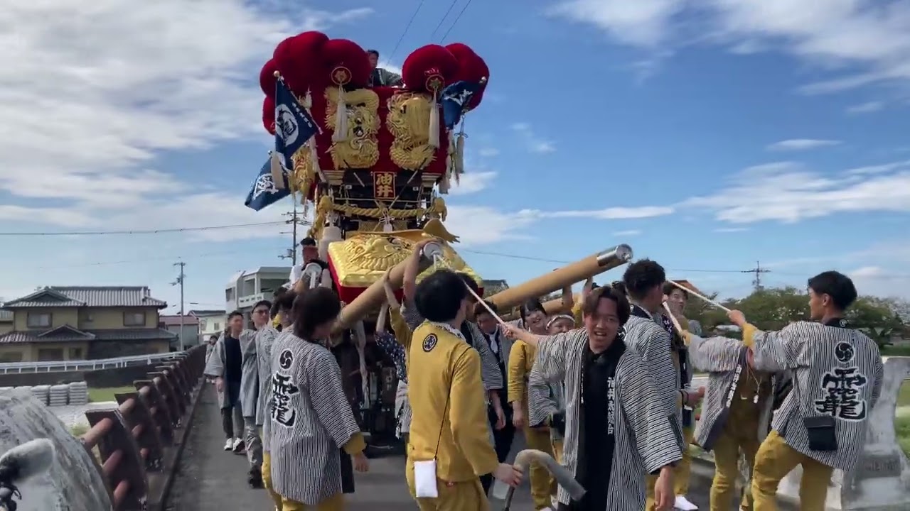 油井太鼓台ノーエ節｜2025.10.11（土）観音寺地区ちょうさ祭