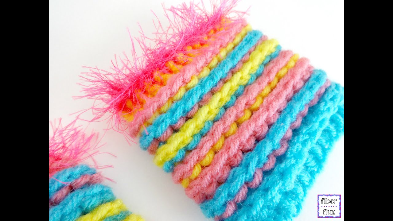 How To Crochet Candy Coated Boot Cuffs