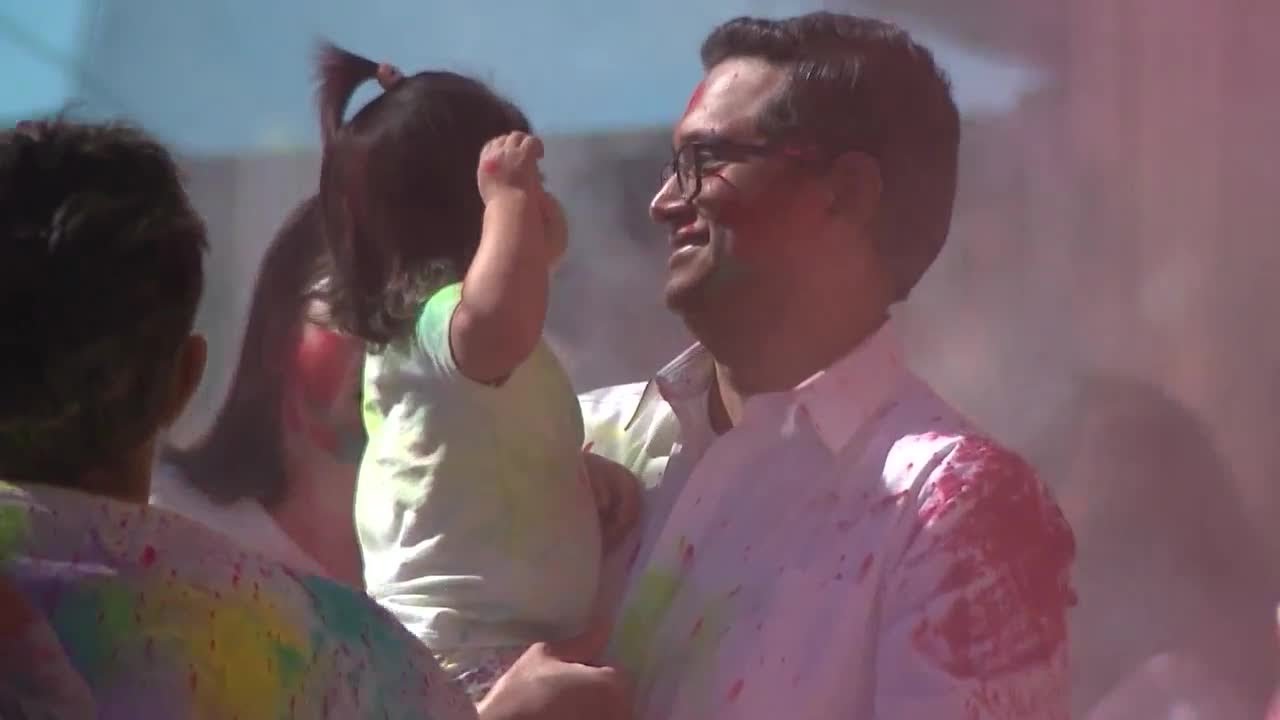 Northern Colorado celebrates Holi Festival of Colors
