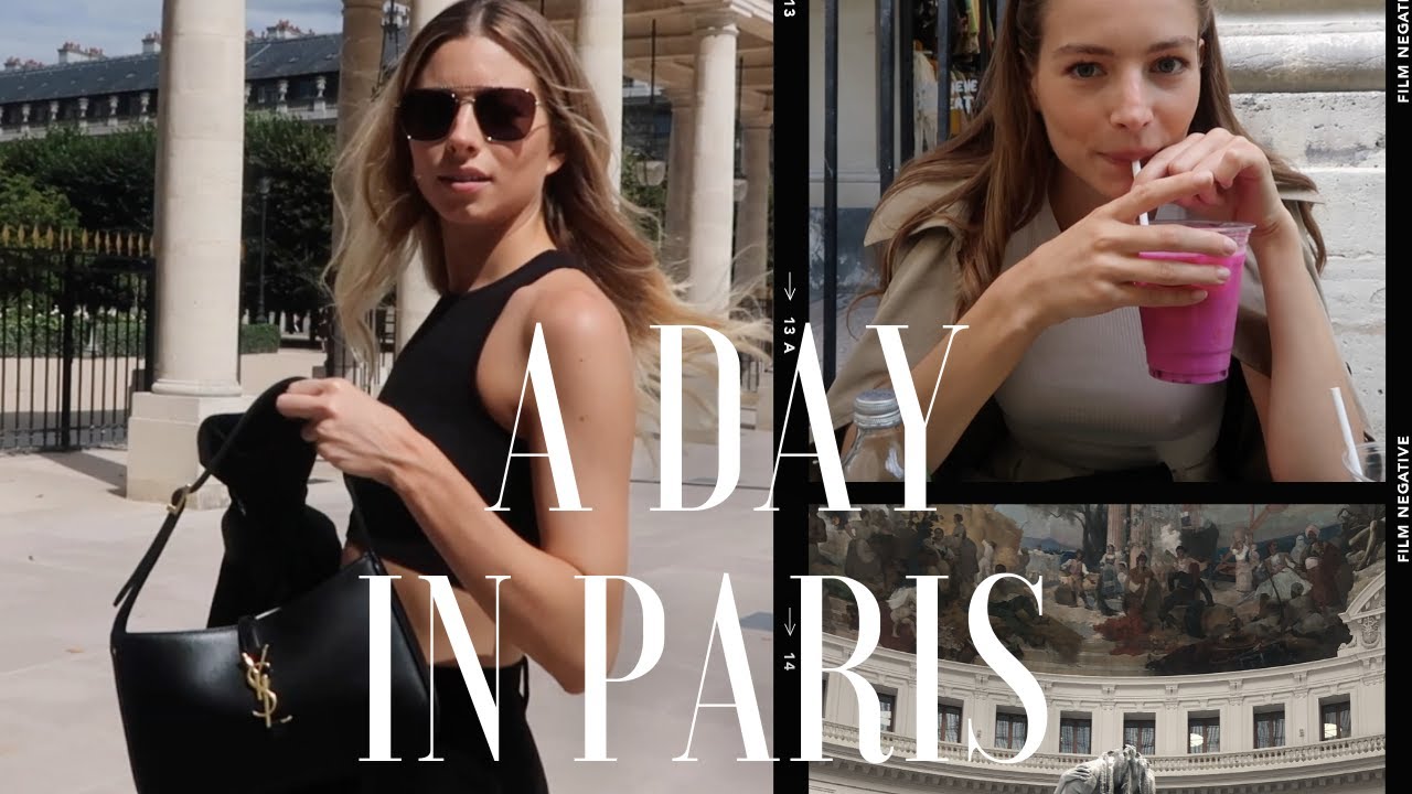 VLOG 3 | Emotional goodbye to my Parisian life | A day in Paris with my sister ! La Samaritaine ...