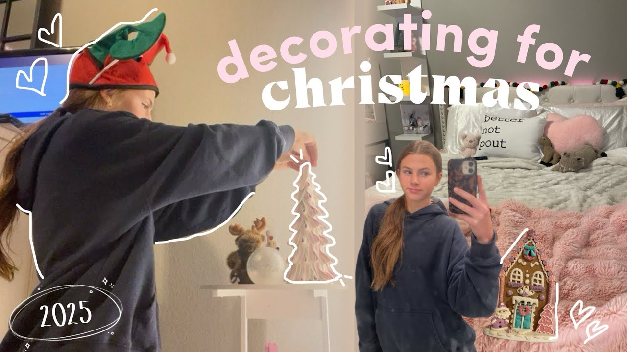 decorating for christmas! 🎄 *2025*
