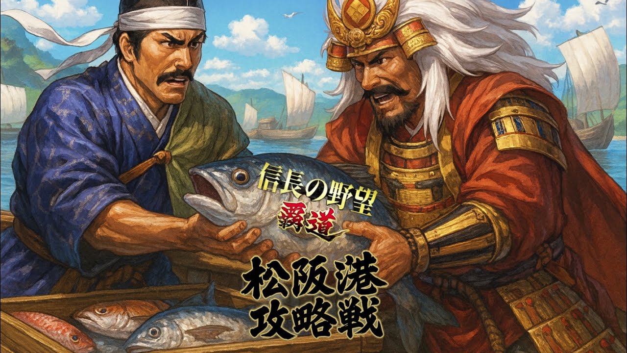 【信長の野望覇道 S13】水華vs黒騎士侍 松阪港攻略戦