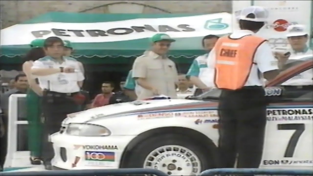 1994 Petronas Malaysian Rally Championship - Round 4 (Rally of Malaysia) TV3 Highlights