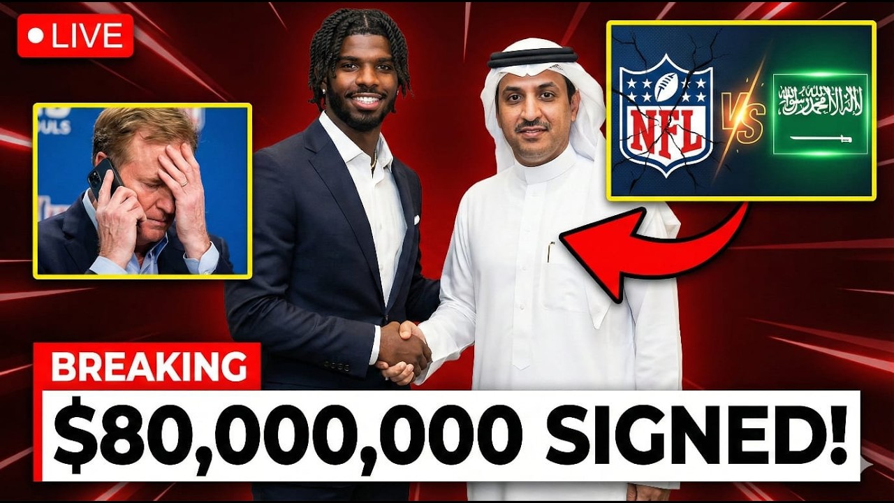 THE LOOPHOLE. Shedeur Sanders Signs $80M Saudi Deal Before NFL Contract! (Goodell Furious)
