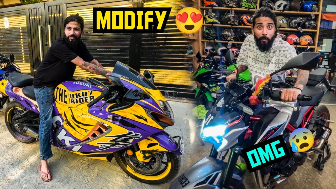 Apni Hayabusa Aur Ninja Echo Ko Modify Karwa Diya Loud Exhaust Laga Ke 😍