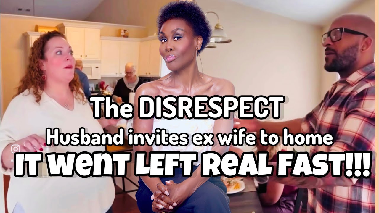 👀HUSBAND INVITES HIS EX WIFE 2 HIS HOME 4 DINNER WHILE HIS WIFE DOESN'T HAVE A SEAT AT THE TABLE!WOW