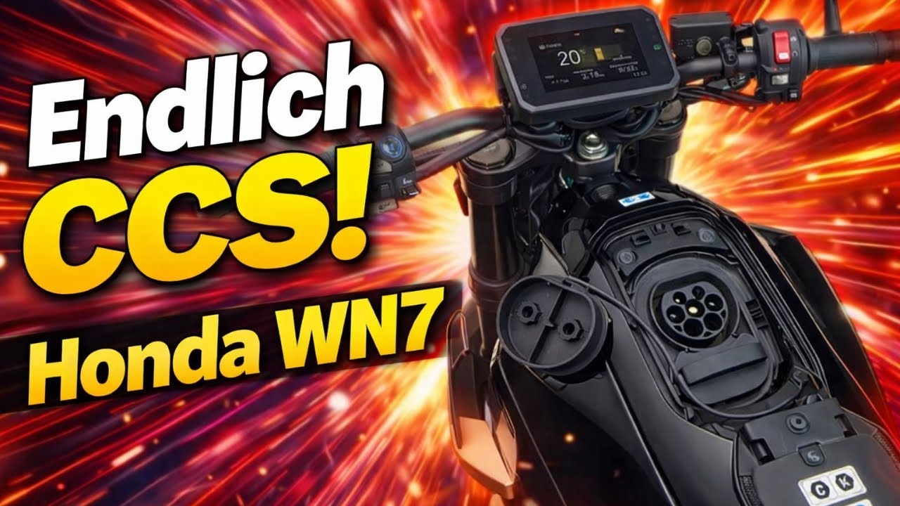 Honda WN7 + SCHNELLLADUNG! 🤯 Hondas Einstieg ins E-Motorrad-Game! ⚡ #honda #escooter #emotorrad