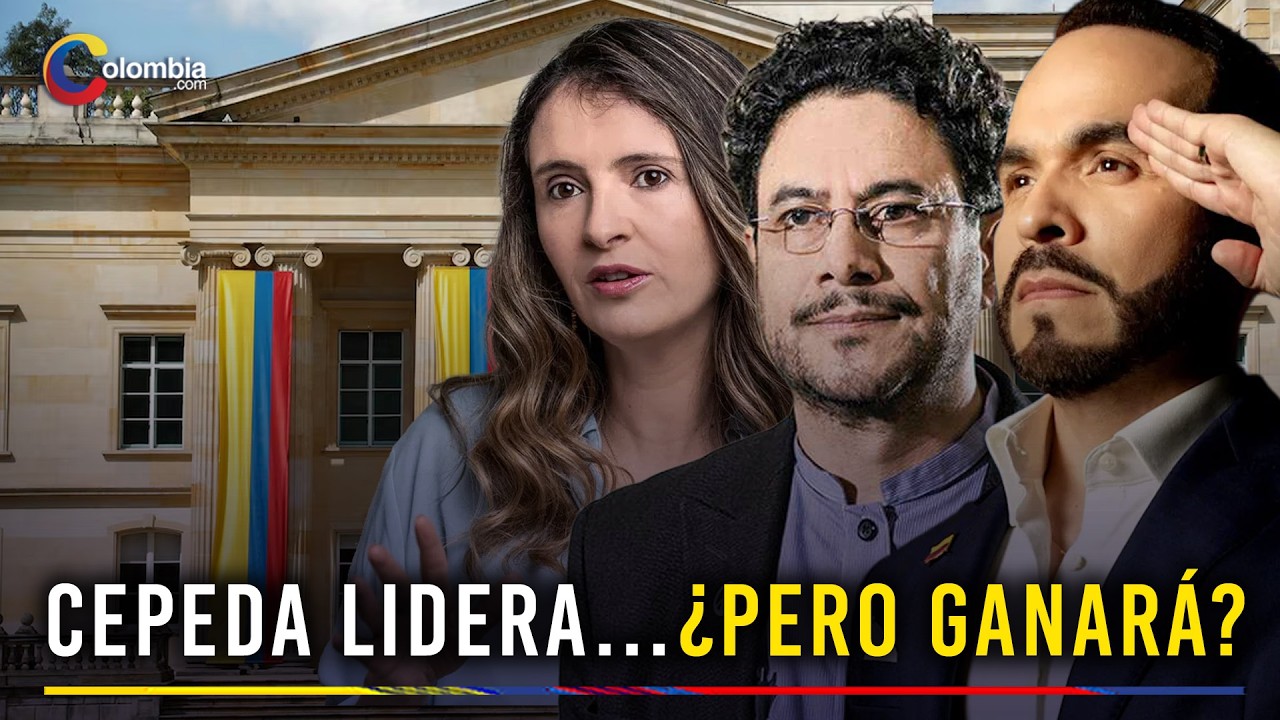 Encuesta sacude la carrera presidencial: Cepeda arriba, ¿Valencia o De la Espriella lo frenarán?