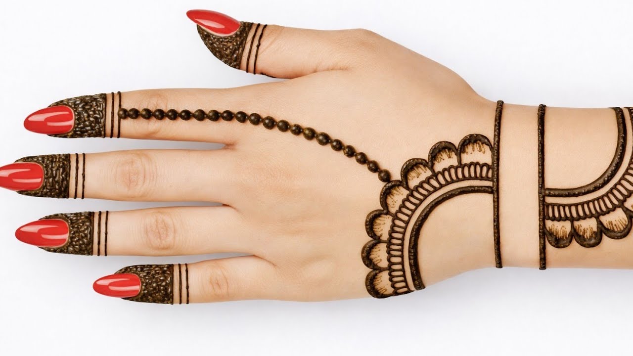 New Easy Back hand Mehndi design|Mehndi designs|Simple mehandi design 2026|Mehandi ka design|मेंहदी
