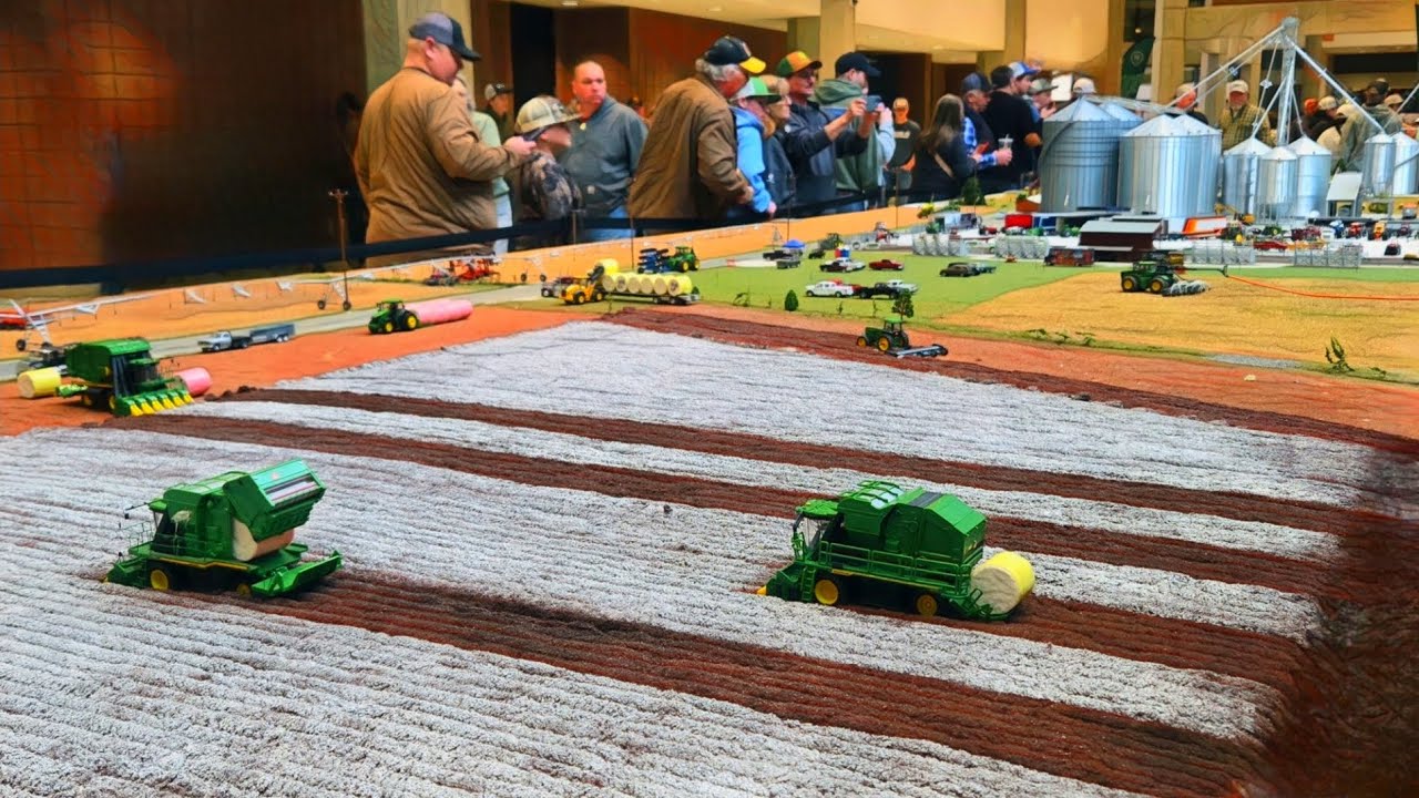 MASSIVE Farm toy diorama AMERICAN DREAM at 60th National Farm Machinery Show Louisville KY