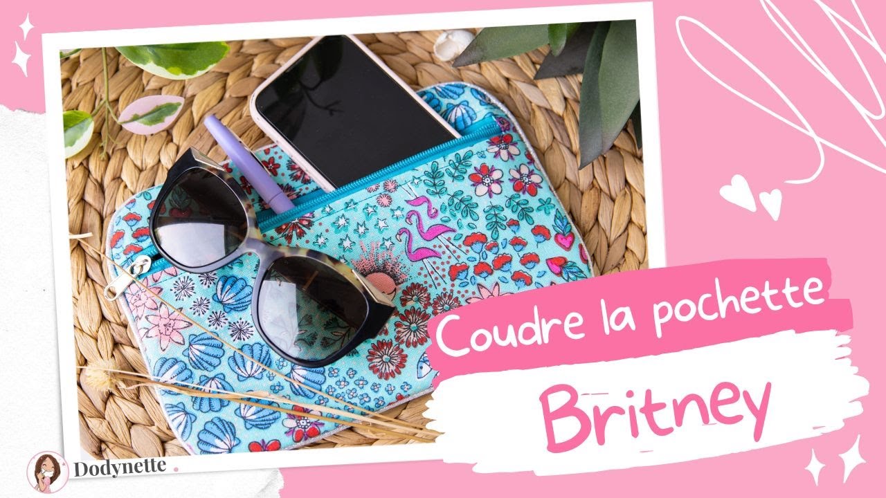 Coudre la pochette Britney