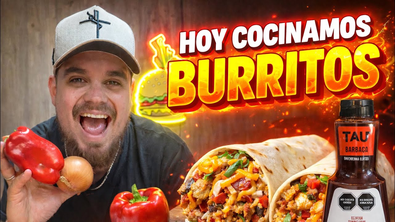 HOY COCINAMOS BURRITOS!