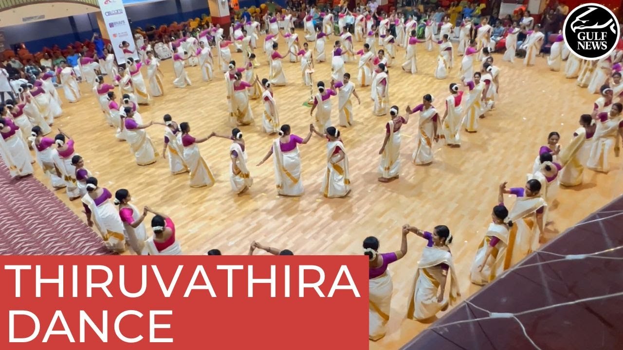 102 Indian expat women perform Kerala’s Thiruvathira dance in Abu Dhabi