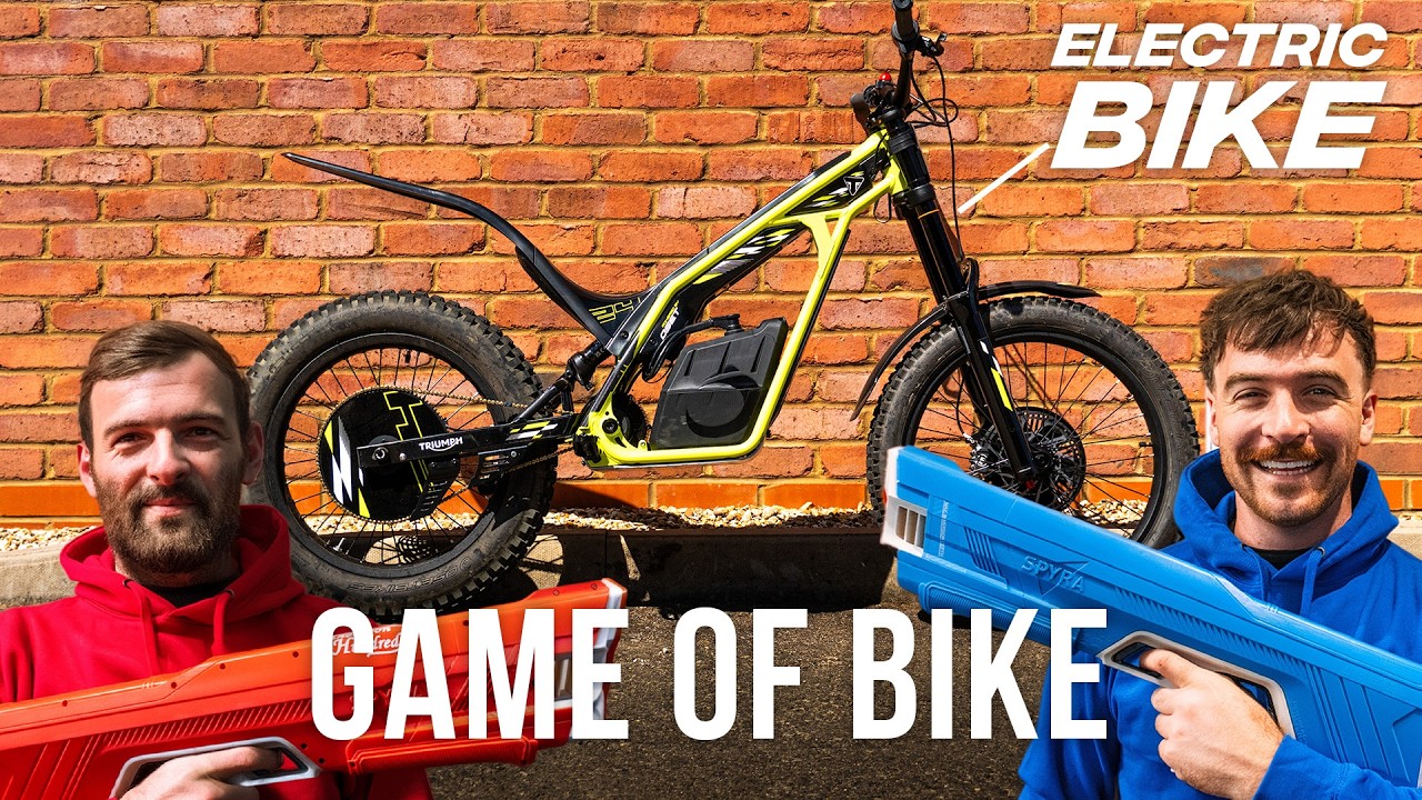 I Bought Triumphs Brand New ELECTRIC BIKE and tested it! 🤯