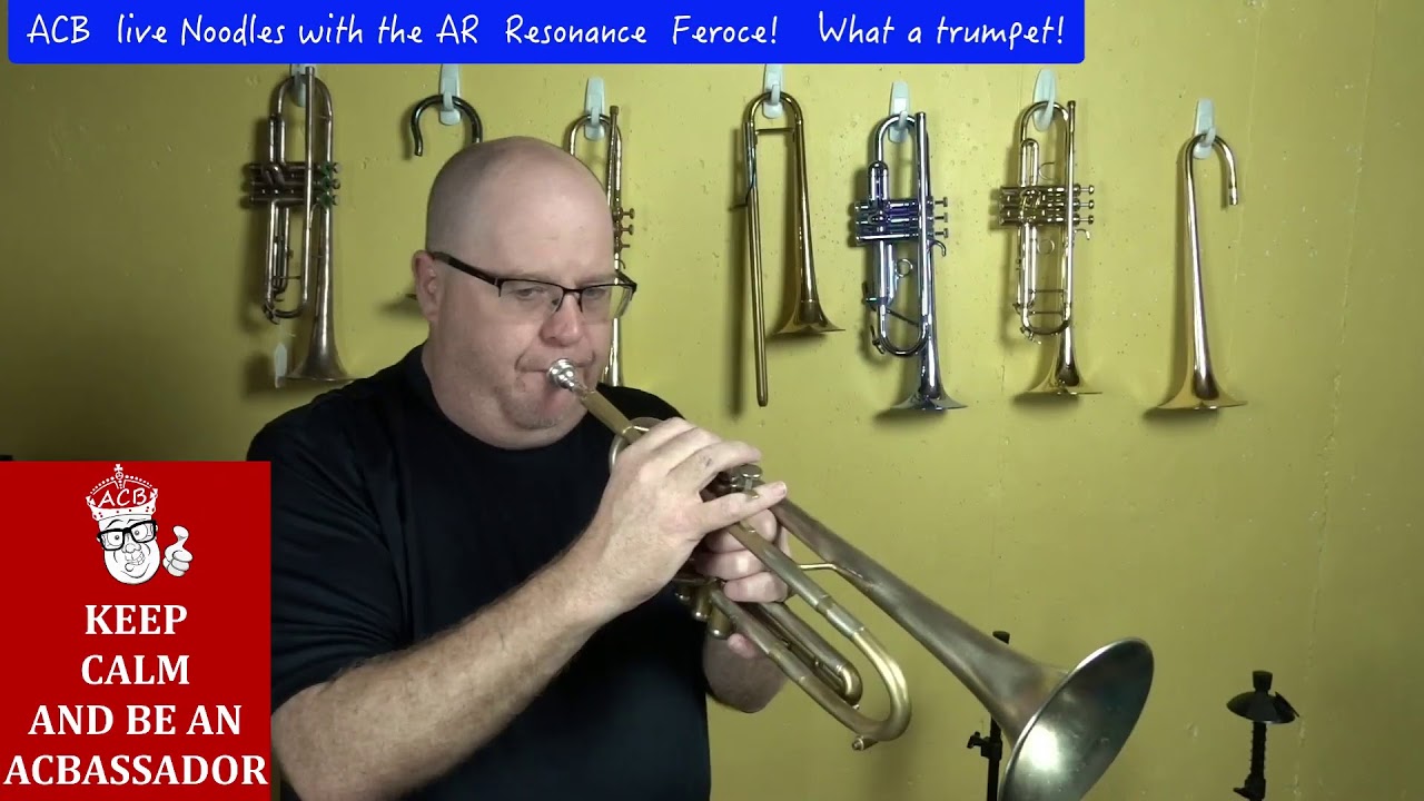 Friday Afternoon Live noodles on the AR  Resonance  Trumpet