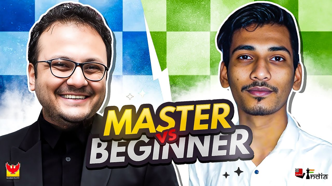 International Master vs Absolute Beginner | Basics of Chess in 12 mins