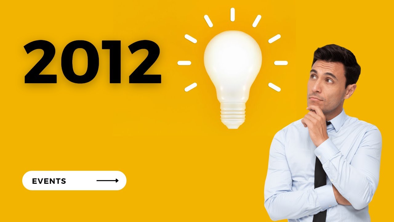 Discover the 5 Events That Changed the World in 2012!