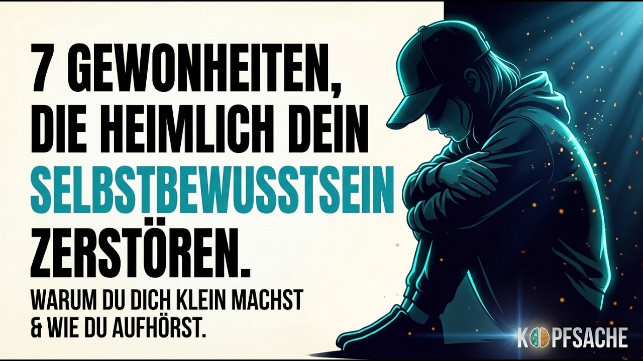 7 Gewohnheiten, die heimlich dein Selbstbewusstsein zerstören