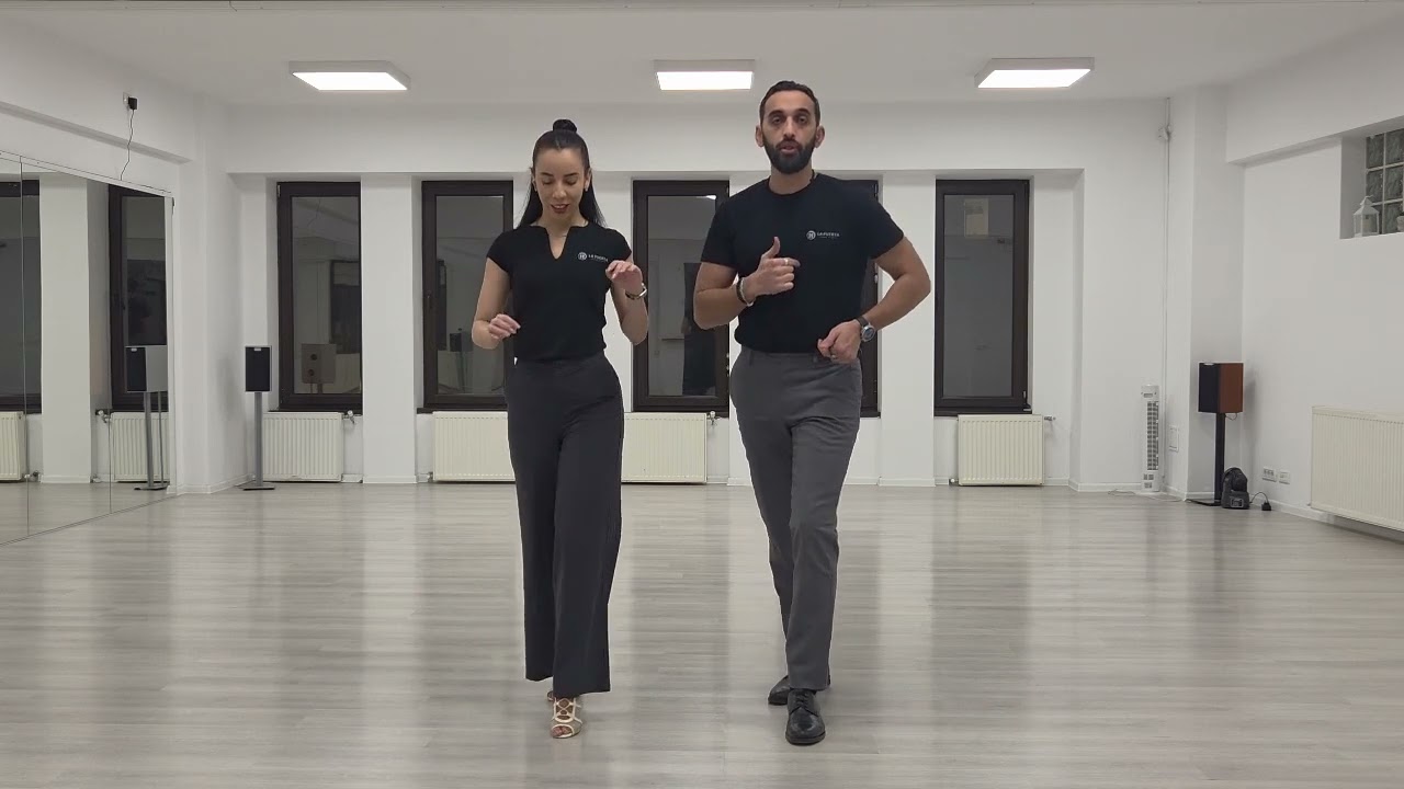 Salsa Back Step - La Puerta Dance Studio - Salsa on 1 basics - English