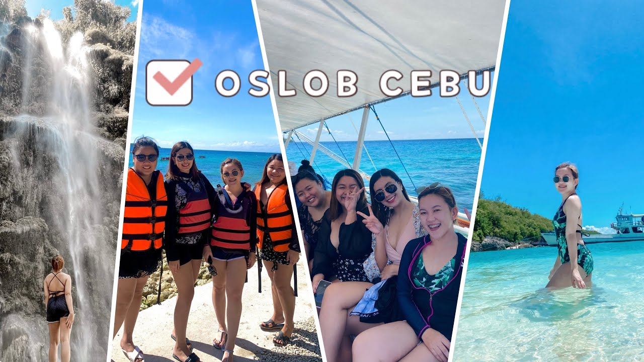 OSLOB TRAVEL VLOG: Whale Sharks, Sumilon Island, Tumalog Falls • Cebu City • 2023 •