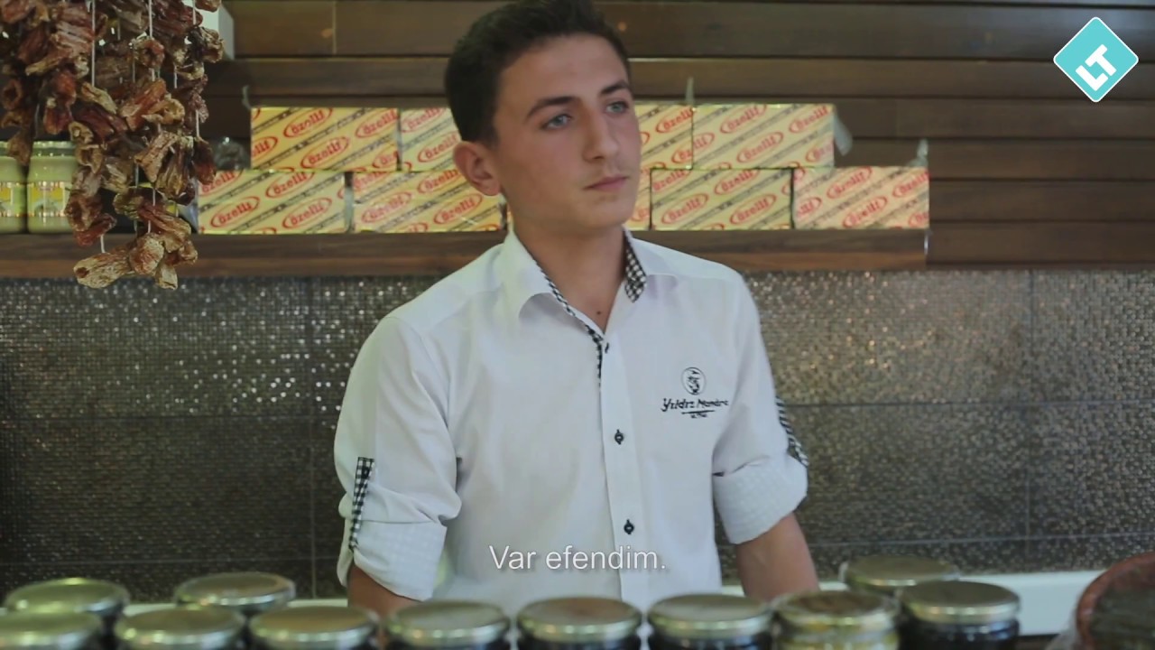 Learn Turkish & Culture // Shopping at the market // English & Turkish Subtitle