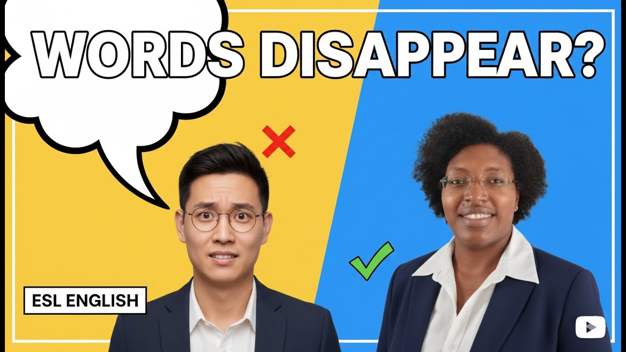 Why You Forget Words When Speaking English