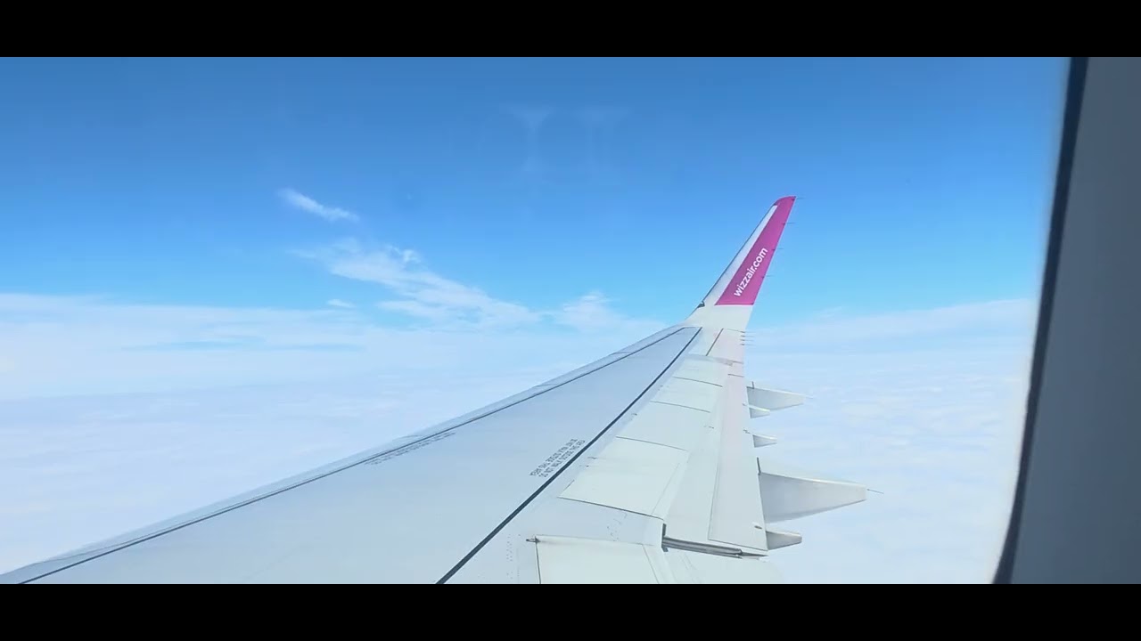 Aterizare pe Aeroportul Otopeni(Otp) cu Airbus A321 Neo Wizzair