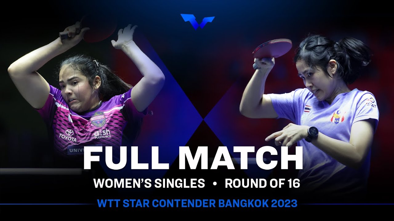 FULL MATCH | Adriana DIAZ vs Suthasini SAWETTABUT | WS R16 | #WTTBangkok 2023