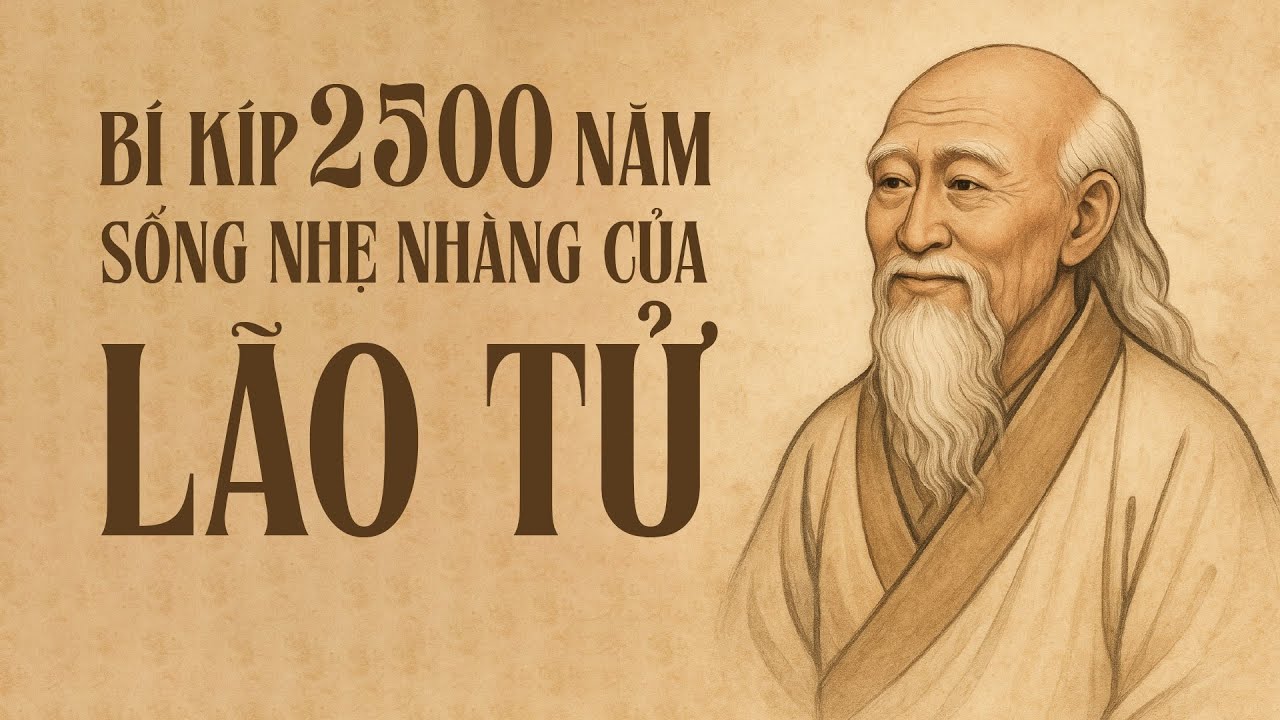 Bí Kiếp Sống Nhẹ Nhàng Của Lão Tử – Con Đường Vô Vi Giúp Bạn Bình Yên Giữa Cuộc Đời
