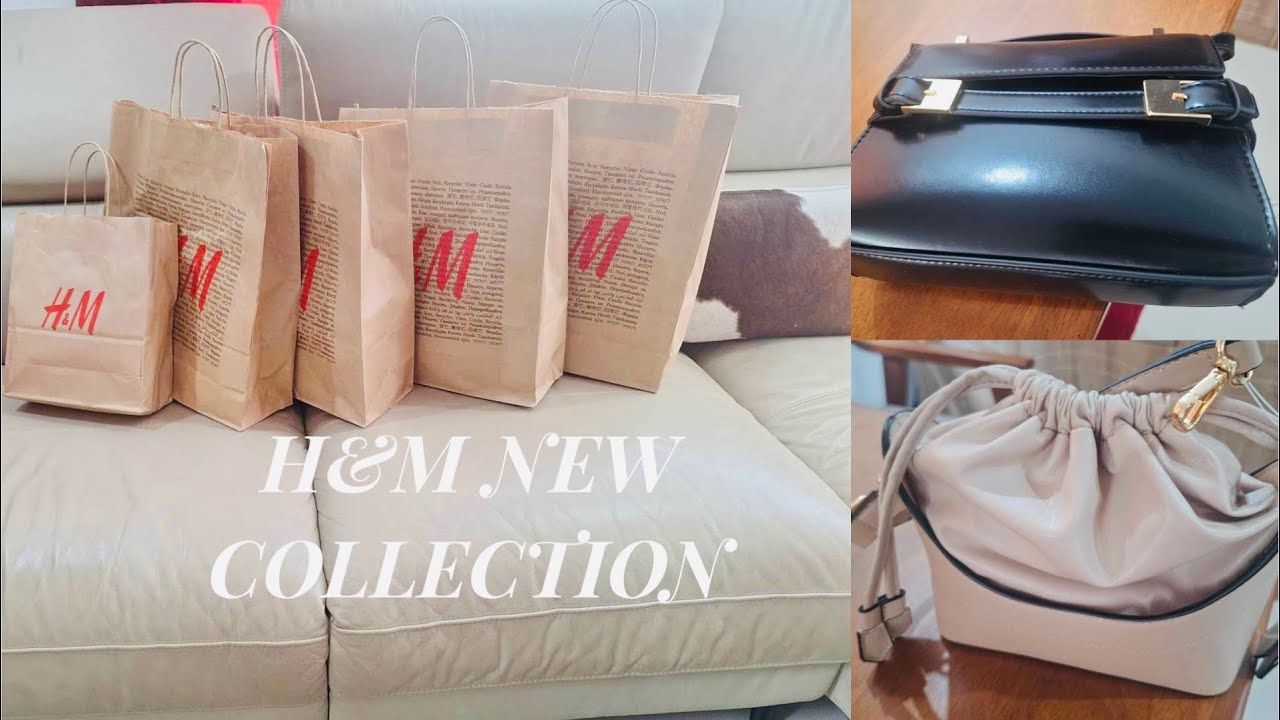 H&M NEW COLLECTION JANUARY 2025~shopping unboxing handbags/Gifts!!