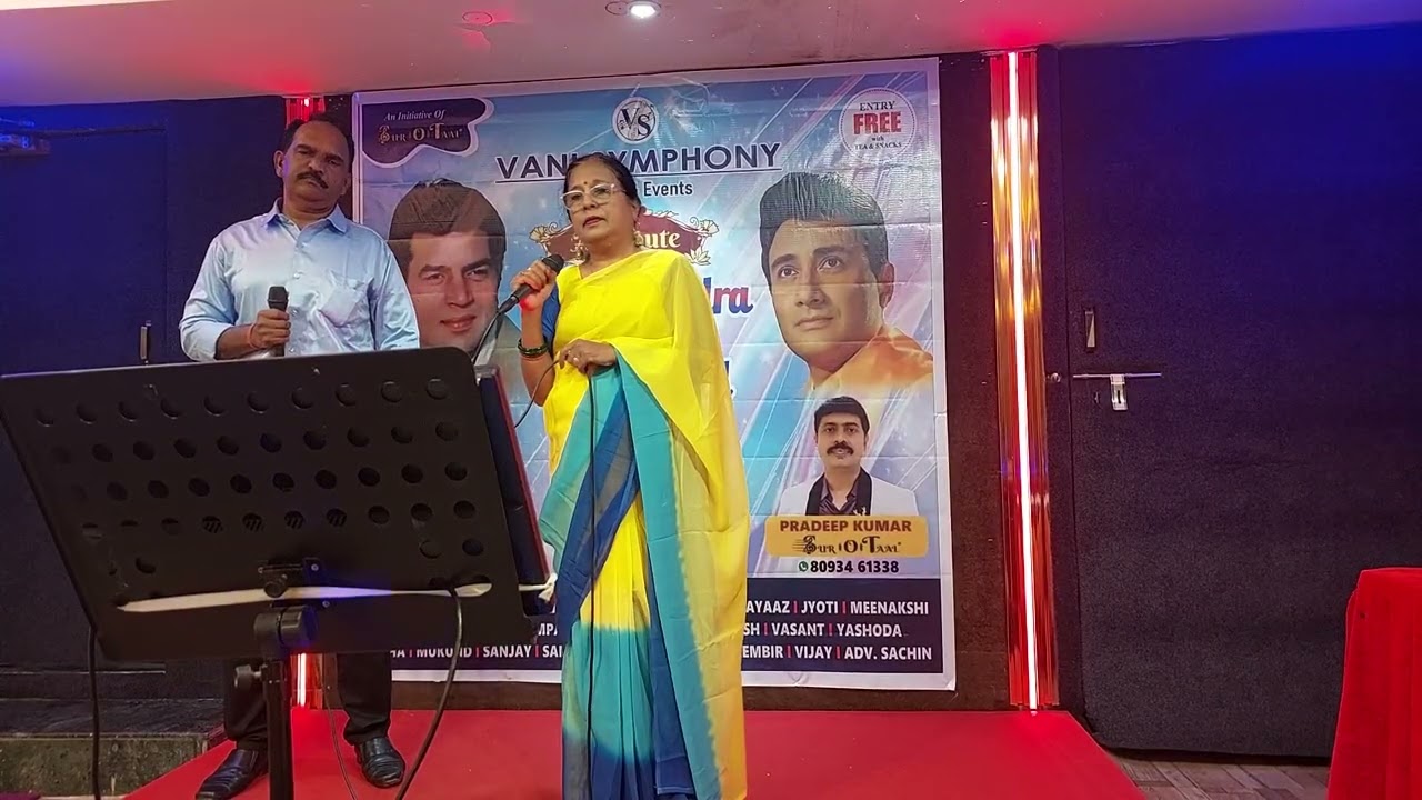 Gaata Rahe Mera Dil.Sur O Taal Mini Auditorium. Only for entertainment purpose. 