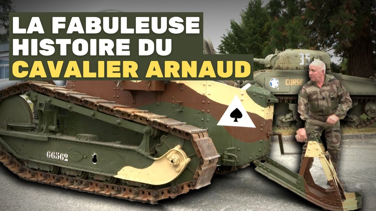 Piloter un char de la Première Guerre mondiale - Témoignage de l'adjudant-chef Arnaud