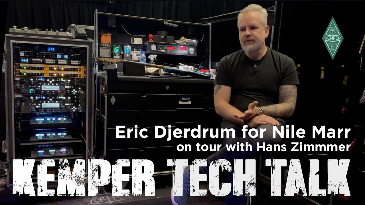 KEMPER PROFILER — Технические беседы — Эрик Гьердрум из Nile Marr в туре с Хансом Циммером
