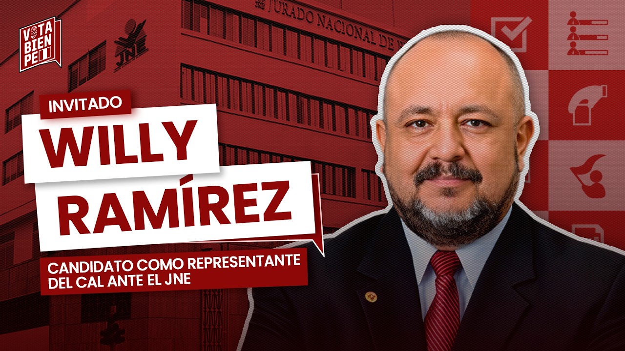 🔴Willy Ramírez en VOTA BIEN PERÚ