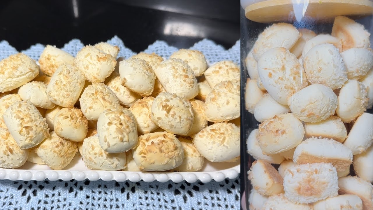 DERRETE NA BOCA! 🤤 O Famoso Sequilho de Coco