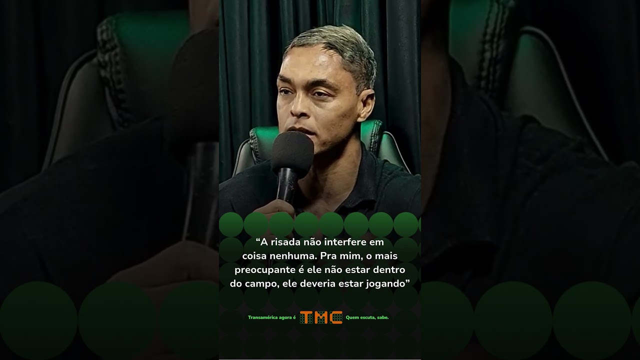 &ldquo;Pra mim, o mais preocupante &eacute; ele n&atilde;o estar dentro do campo&rdquo; 🟠 Transam&eacute;rica agora &eacute; TMC 🟠