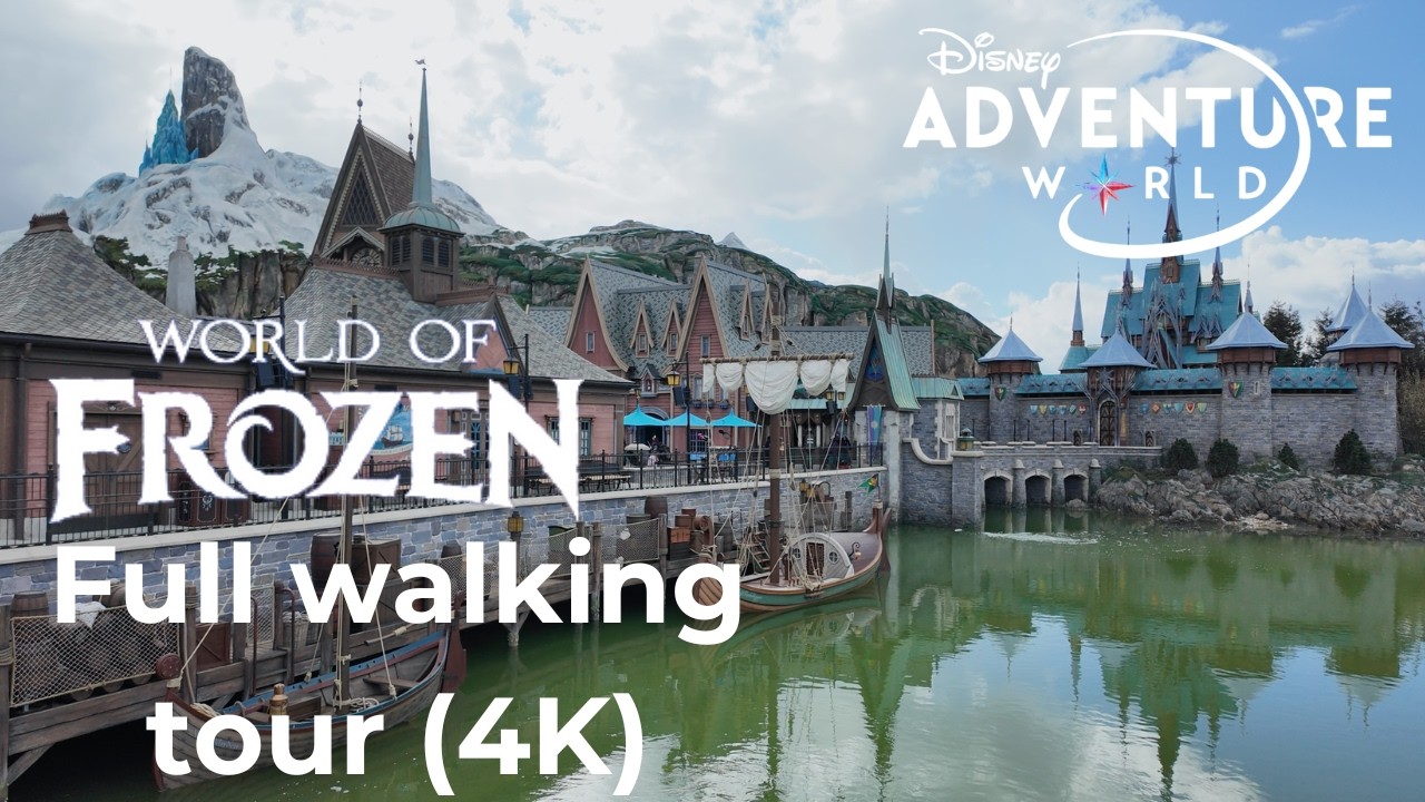 World of Frozen FULL 4K Walkthrough | Disney Adventure World - Disneyland Paris