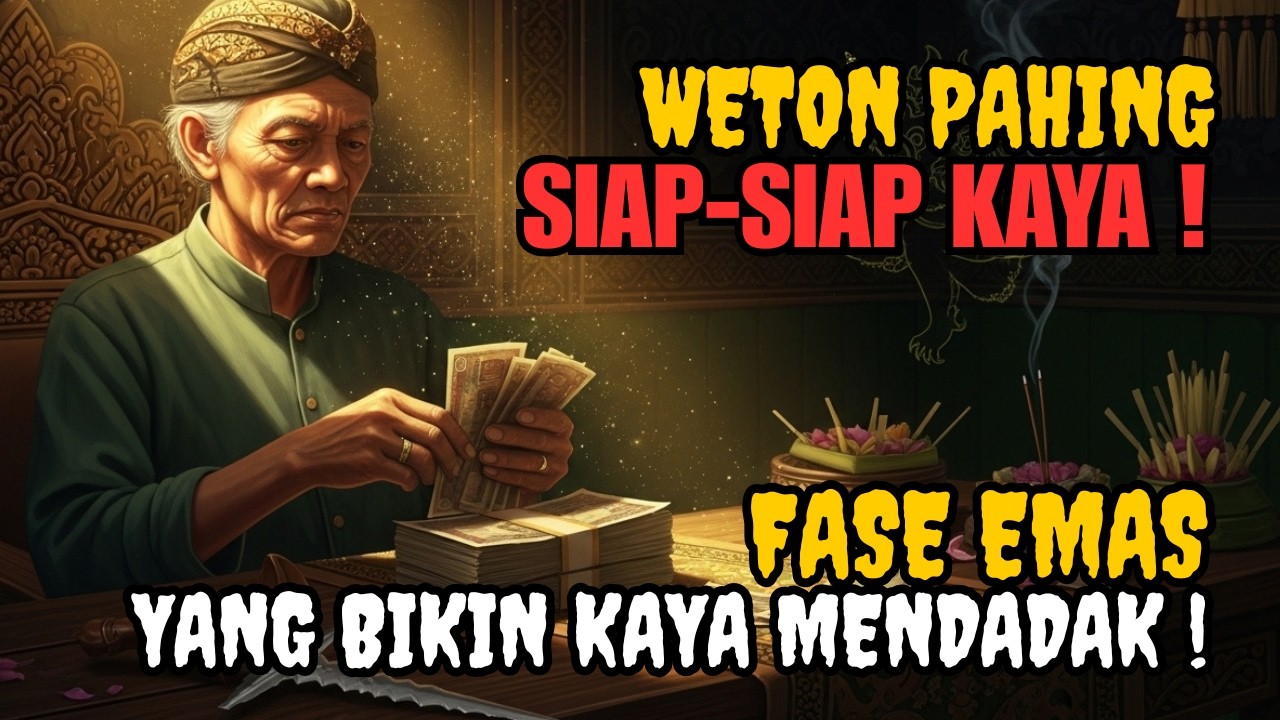 AKHIRNYA TIBA! Siklus Keberuntungan Weton Pahing Dimulai Saat Merasakan Tanda Ini...