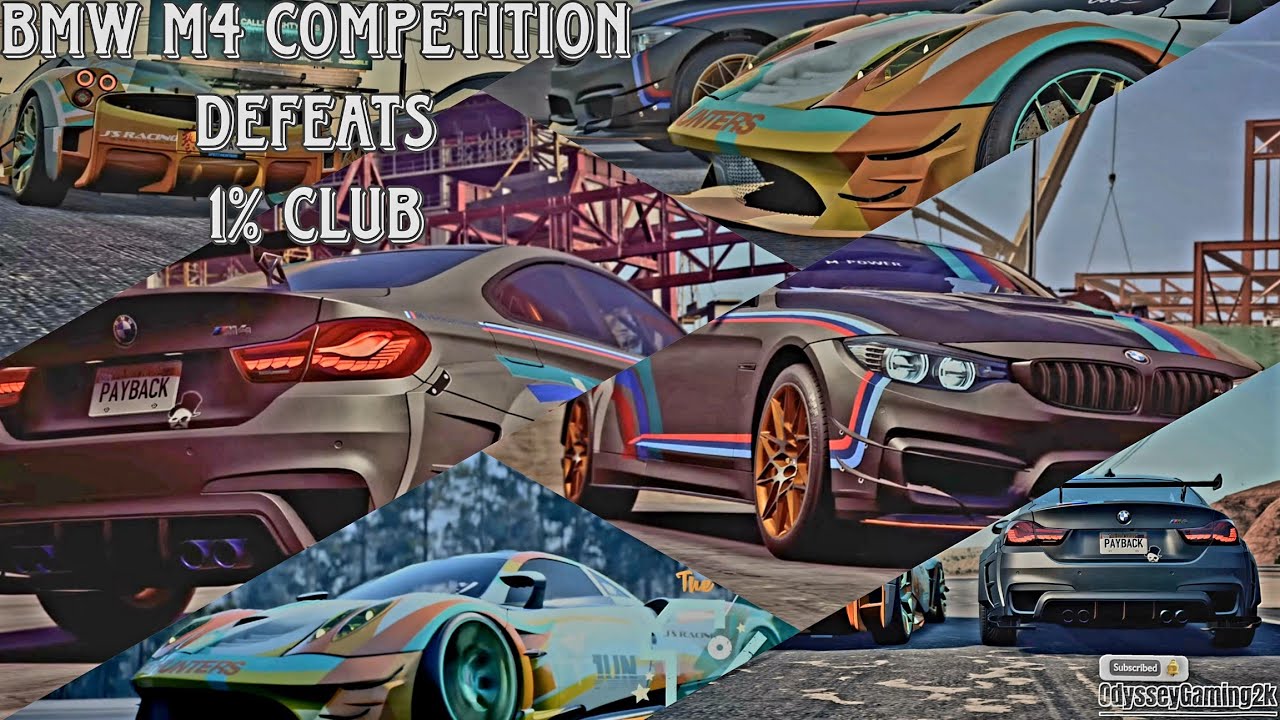 M4 Competition Takeover: Beating the 1% Club in Style NFS Payback Ps5