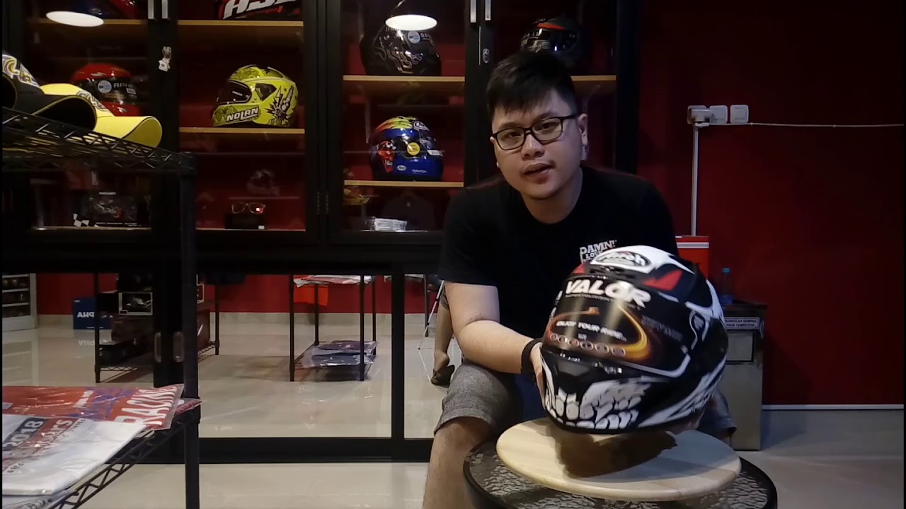 Review Helm AIROH VALOR BONE : GARANG BRO!!!