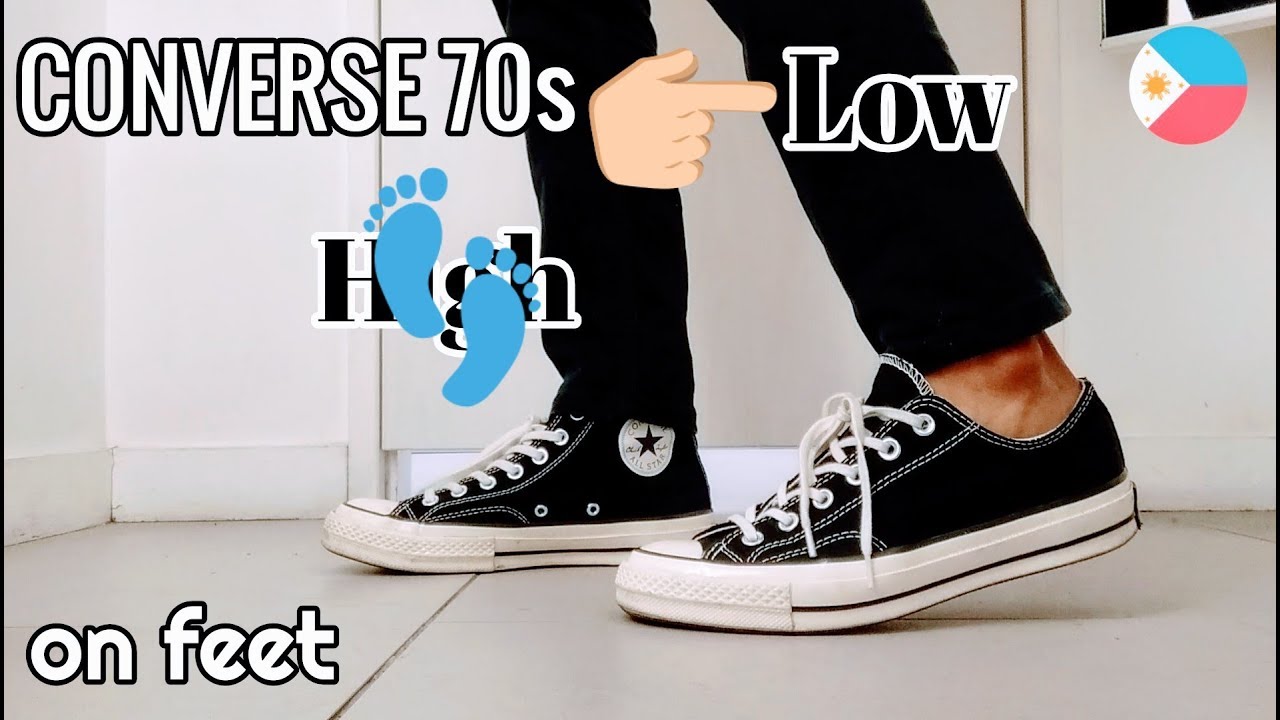 Converse 70s Low on feet