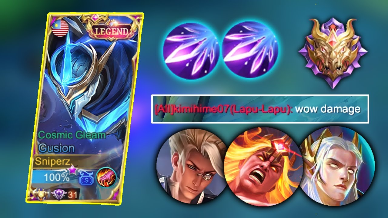 THIS IS WHY YOU SHOULD USE GUSION IN 2022!!! EASY RANK UP TO MYTHIC!