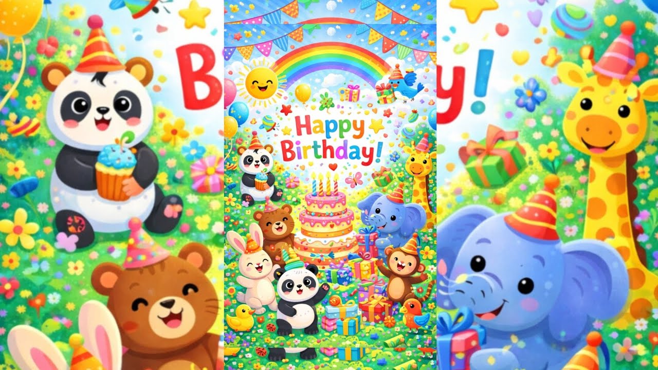 Get Ready For School 🎒📚 | Happy Birthday Song for Kids 🎂 | Fun Learning & Dance | Kids Song