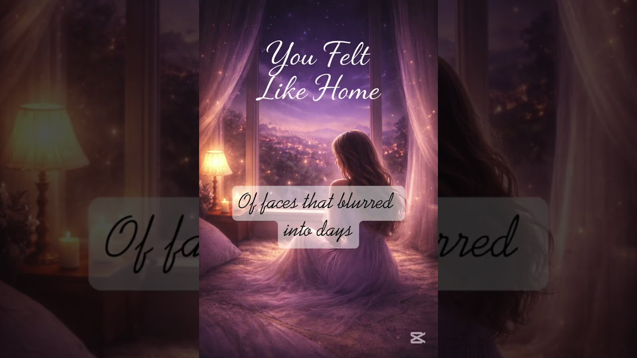You Felt Like Home | Dreamy Emotional Love Song