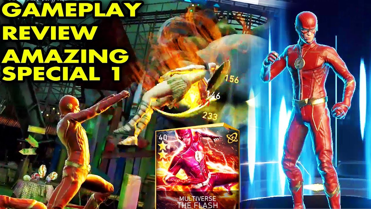 injustice 2 Mobile. Unlocking Multiverse The Flash. Gameplay, Review. MY FAVORITE SPECIAL 1!
